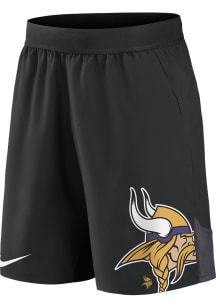 Nike Minnesota Vikings Mens Black Stretch Woven Shorts