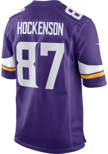 TJ Hockenson  Nike Minnesota Vikings Purple Home Football Jersey