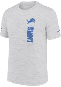 Nike Detroit Lions Black Sideline Velocity Short Sleeve T Shirt