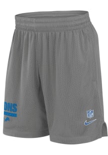 Nike Detroit Lions Mens Blue Sideline Mesh Shorts