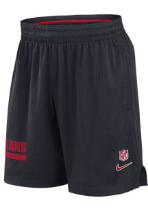 Nike Houston Texans Mens Navy Blue Sideline Mesh Shorts