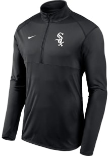 Nike Chicago White Sox Mens Black Element Long Sleeve 1/4 Zip Pullover