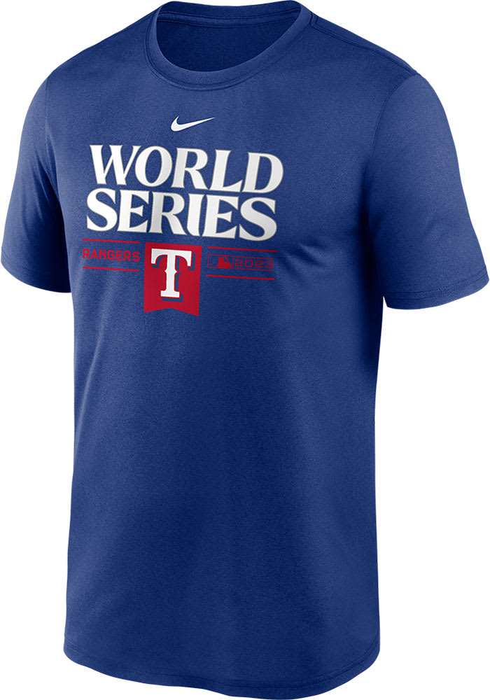 Nike Rangers 2023 World Series Participants Short Sleeve T Shirt