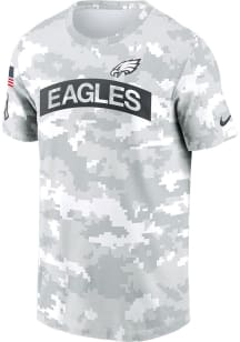 Nike Philadelphia Eagles White Salute to Service Short Sleeve T Shirt