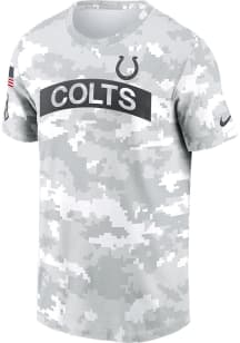 Nike Indianapolis Colts White Salute to Service Short Sleeve T Shirt