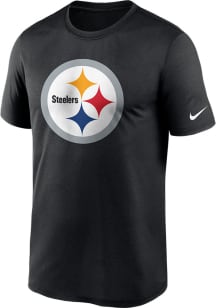 Nike Pittsburgh Steelers Black Logo Legend Short Sleeve T Shirt