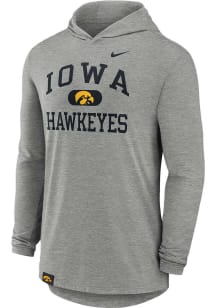 Nike Iowa Hawkeyes Mens Grey Number One Hood