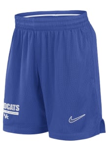 Nike Kentucky Wildcats Mens Blue Sideline Shorts