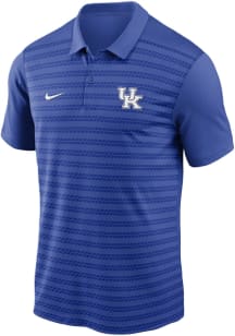 Nike Kentucky Wildcats Mens Blue Sideline Victory Short Sleeve Polo