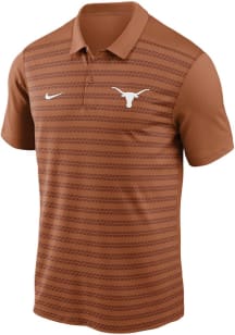 Nike Texas Longhorns Mens Burnt Orange Sideline Victory Short Sleeve Polo