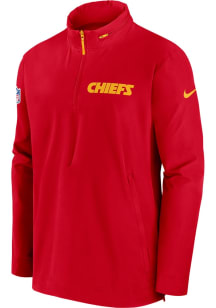 Nike Kansas City Chiefs Mens Red Sideline Coach Lightweight Light Weight Jacket