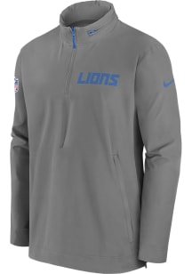 Nike Detroit Lions Mens Blue Sideline Coach Lightweight Light Weight Jacket