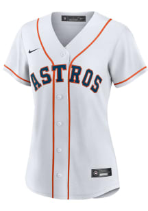 Houston Astros Womens Nike Replica Home Jersey - White