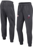 Nike Kansas City Chiefs Mens Charcoal Sideline Club Fleece Sweatpants