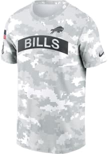 Nike Buffalo Bills White Salute to Service Short Sleeve T Shirt