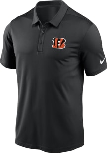 Nike Cincinnati Bengals Mens Black Franchise Short Sleeve Polo