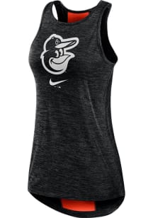Nike Baltimore Orioles Womens Black Stripe Tank Top