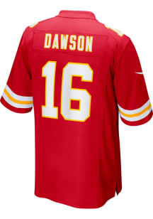Len Dawson  Nike Kansas City Chiefs Red Game Football Jersey