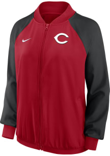 Nike Cincinnati Reds Womens Red Authentic Light Weight Jacket