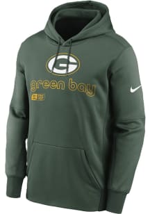 Nike Green Bay Packers Mens Green Therma Design Hood