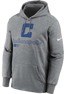 Nike Indianapolis Colts Mens Grey Therma Hood