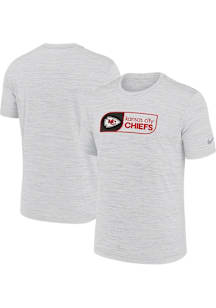 Nike Kansas City Chiefs White Velocity Short Sleeve T Shirt
