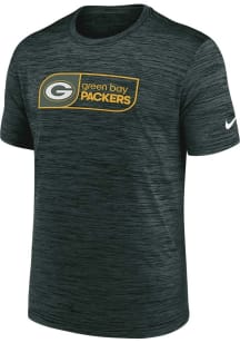 Nike Green Bay Packers Green Velocity Short Sleeve T Shirt