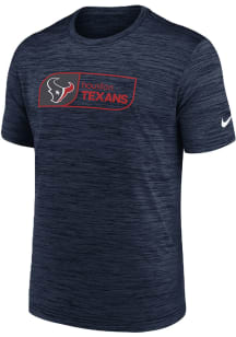 Nike Houston Texans Black Velocity Short Sleeve T Shirt