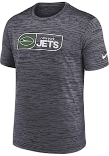 Nike New York Jets Black Velocity Short Sleeve T Shirt