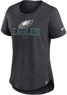 Nike Philadelphia Eagles Womens Black Blitz Triblend Short Sleeve T-Shirt