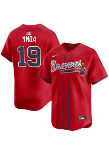 Huascar Ynoa Nike Atlanta Braves Mens Red Alt Limited Baseball Jersey