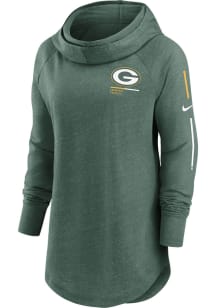 Nike Green Bay Packers Womens Green Minimal Hooded Sweatshirt