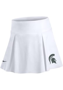 Womens Michigan State Spartans White Nike Tennis Skirt Skirt