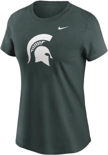 Michigan State Spartans Green Nike Primetime Short Sleeve T-Shirt