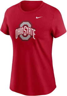 Ohio State Buckeyes Red Nike Primetime Short Sleeve T-Shirt