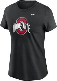 Ohio State Buckeyes Black Nike Primetime Short Sleeve T-Shirt