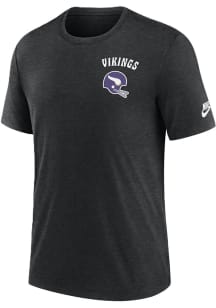 Nike Minnesota Vikings Purple Triblend Short Sleeve Fashion T Shirt