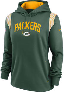 Nike Green Bay Packers Womens Green Touchdown Hooded Sweatshirt