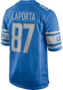 Sam LaPorta  Nike Detroit Lions Blue Home Football Jersey