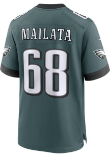 Jordan Mailata  Nike Philadelphia Eagles Midnight Green Home Design Football Jersey