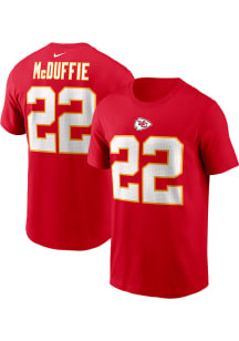 Trent Mcduffie Kansas City Chiefs Red Home Short Sleeve Player T Shirt