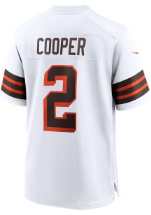 Amari Cooper  Nike Cleveland Browns White Alt Game Football Jersey