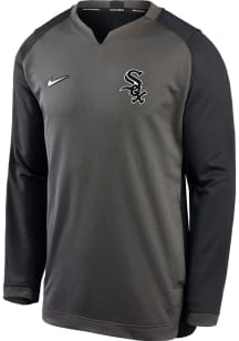 Nike Chicago White Sox Mens Grey Authentic Thermal Long Sleeve Sweatshirt
