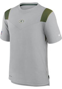 Nike Green Bay Packers Grey Player UV Short Sleeve T Shirt