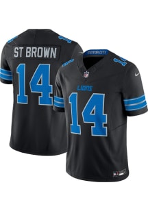 Amon-Ra St. Brown Nike Detroit Lions Mens Black Alt Limited Football Jersey