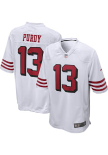 Brock Purdy  Nike San Francisco 49ers White Alt Game Football Jersey