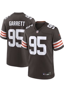 Myles Garrett  Nike Cleveland Browns Brown Home Game Design Football Jersey