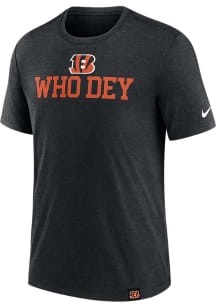 Nike Cincinnati Bengals Black Blitz Triblend Short Sleeve Fashion T Shirt