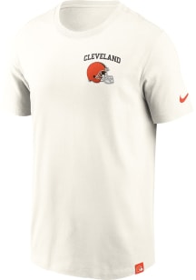 Nike Cleveland Browns White Blitz Essential Cotton Short Sleeve T Shirt