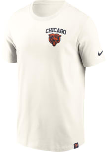 Nike Chicago Bears White Blitz Essential Cotton Short Sleeve T Shirt